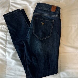 Guess Women's Deep Indigo Skinny Jeans